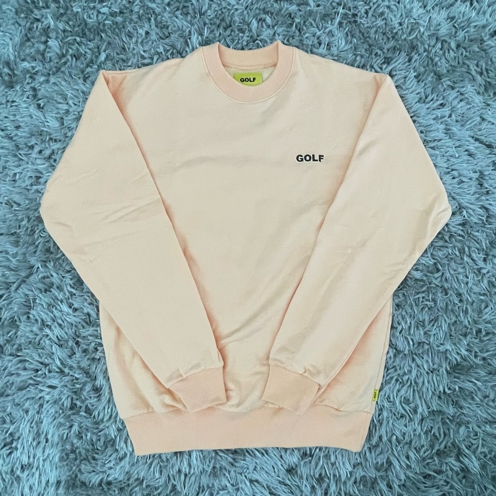 2019 Camp Flog Gnaw GOLF WANG Peach Crewneck